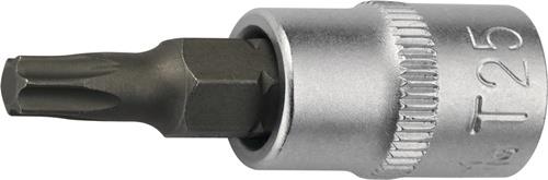 Steckschlüsseleinsatz 1/4 Zoll TX T10 L.32mm TECWERK