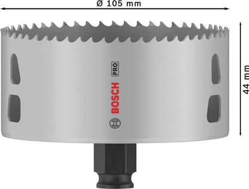 Lochsäge PRO Multi Material PC Plus D.105mm