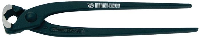 Monierzange poliert schwarz lackiert PROMAT 220 mm max. 3,2 mm max. 1,8 mm