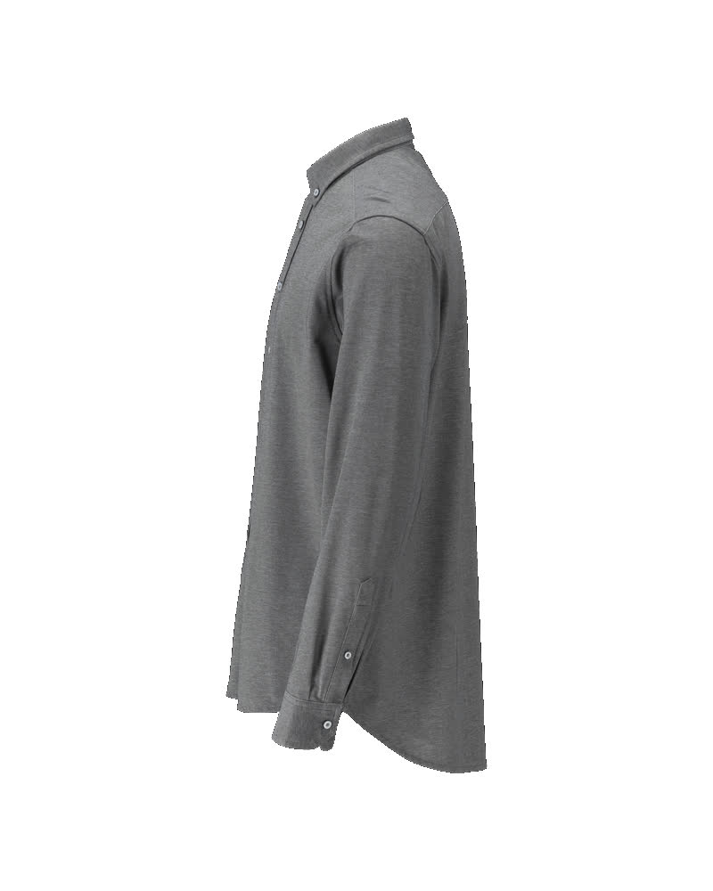 Hemd FRONTLINE Dunkelanthrazit/Hellgrau-meliert 39-40