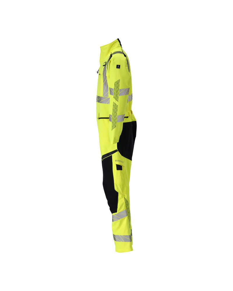 Overall mit Knietaschen ACCELERATE MULTISAFE Hi-vis Gelb/Schwarzblau 3XL