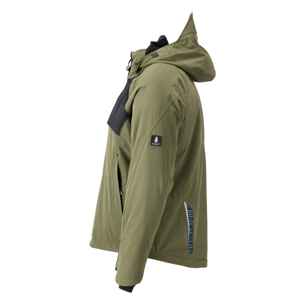Winterjacke ADVANCED Moosgrün/Schwarz L