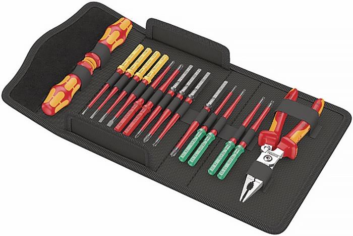 Schraubendrehersatz 17-teilig extra slim 1 Tool Finder WERA