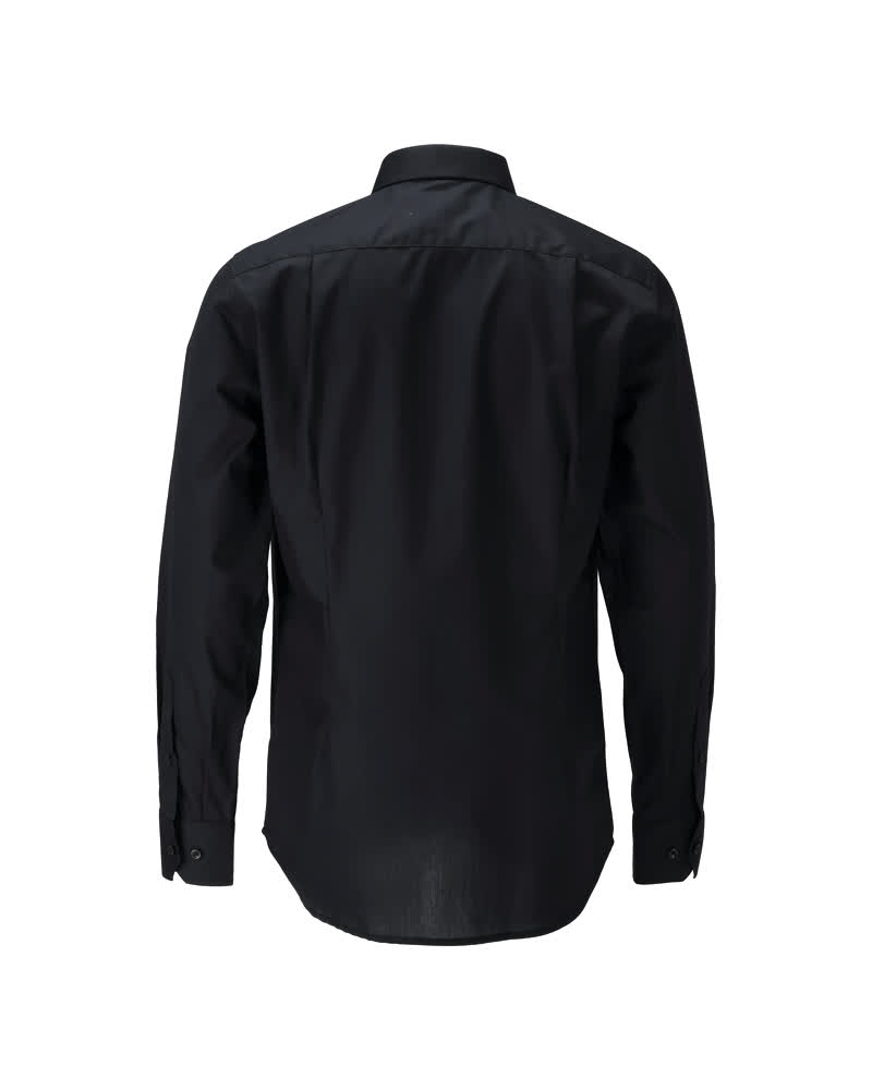 Hemd FRONTLINE Vollschwarz 37-38
