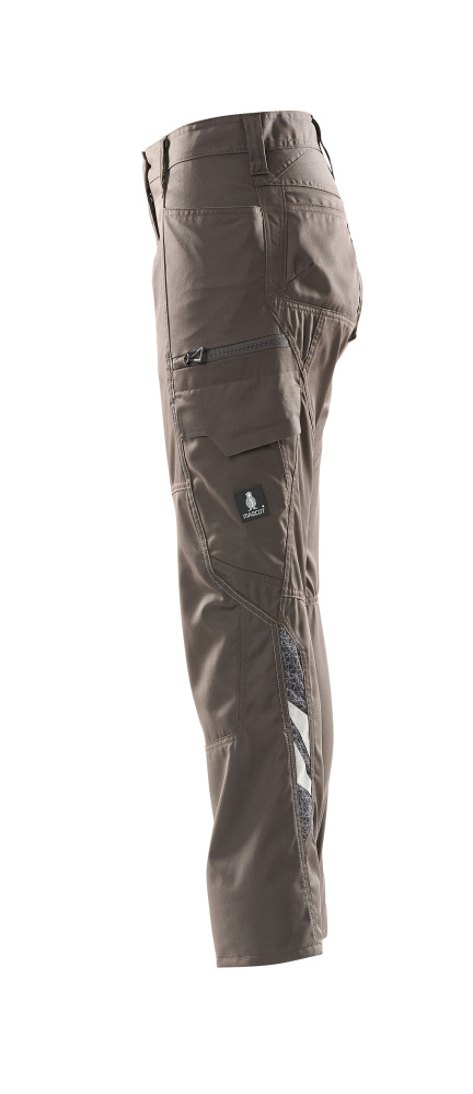 Damen-Passform DIAMOND Hose mit Schenkeltasche ACCELERATE Dunkelanthrazit 82C56
