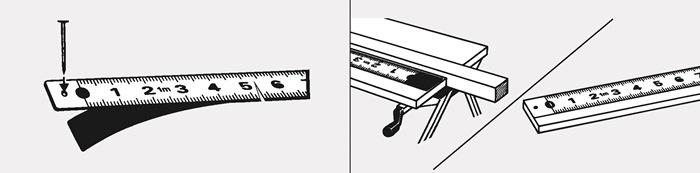 Maßband mm/cm selbstklebend 1 m