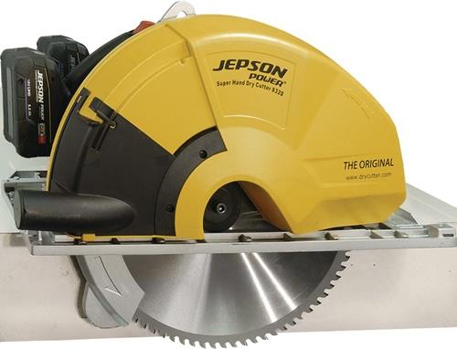 Akku-Metallhandkreissäge Dry Cutter 8320E 2x18V 5,5Ah Schnitt-T.90Grad 120mm
