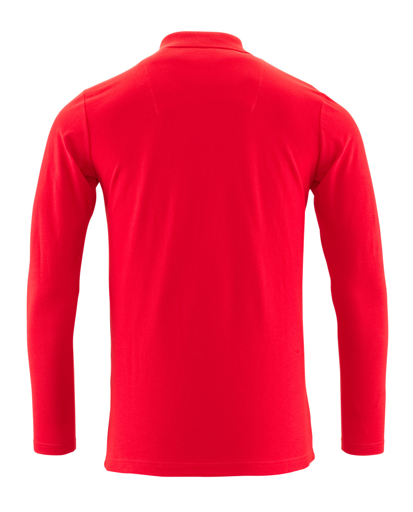 Polo-Shirt, Langarm CROSSOVER Verkehrsrot 2XLONE
