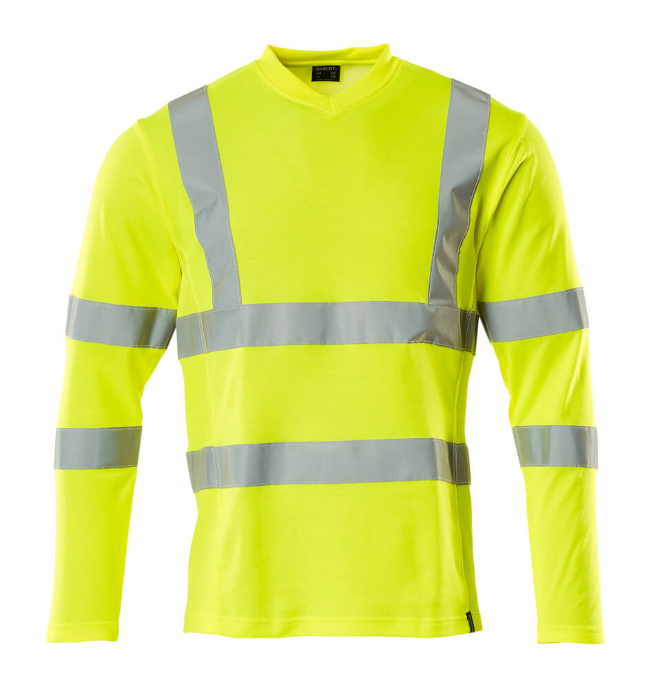Langarmshirt SAFE CLASSIC Hi-vis Gelb L