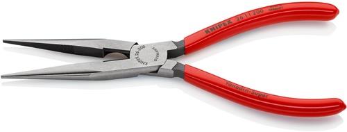 Flachrundzange L.200mm pol.ger.Ku.-Überzug KNIPEX