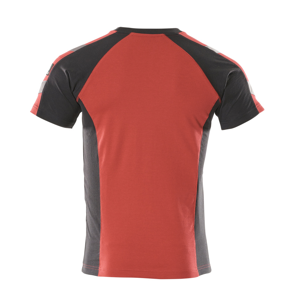 T-Shirt UNIQUE Rot/Schwarz L
