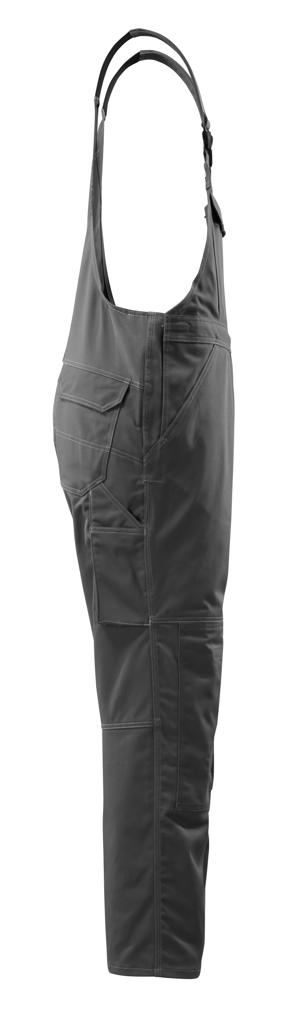 Latzhose mit Knietaschen INDUSTRY Dunkelanthrazit 76C52