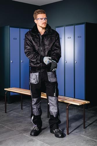 Schutzbrille Daylight Flex EN 166,EN 170 Bügel grau/blau,Scheibe klar PC TECWERK