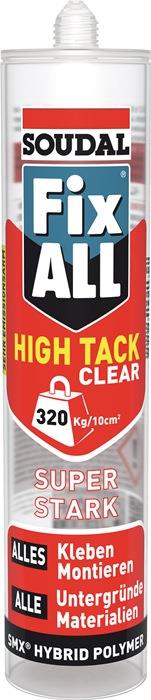 1K Hybrid Polymer Fix All HT Kartusche transparent 305 g