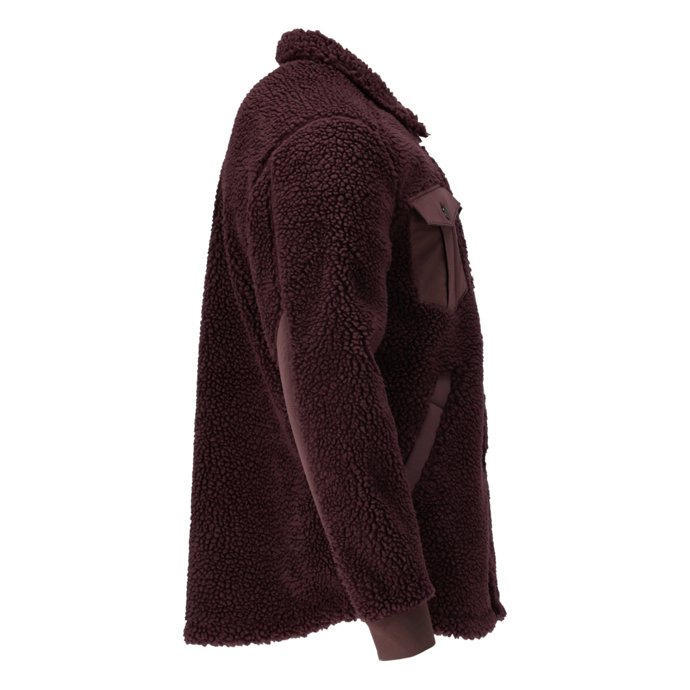 Faserpelz Hemd CUSTOMIZED Bordeaux XL