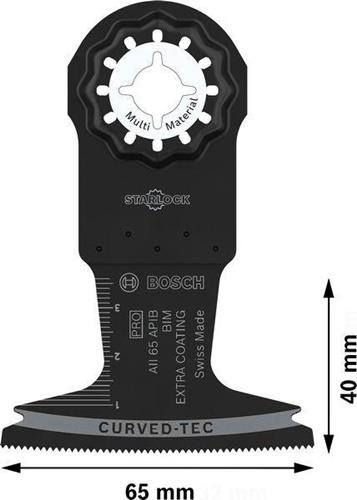 Tauchsägeblatt PRO AII65APIB B.40mm Eintauch-T.65mm 1 St.Starlock BOSCH