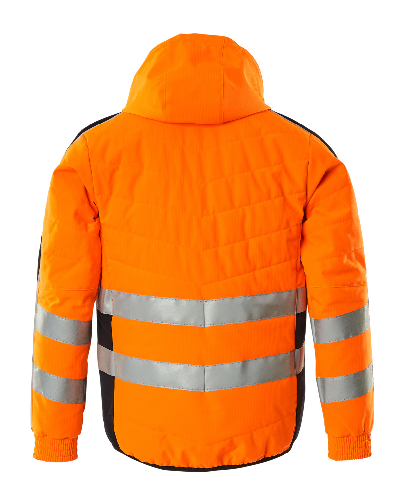 Jacke SAFE SUPREME Hi-vis Orange/Schwarzblau 2XL