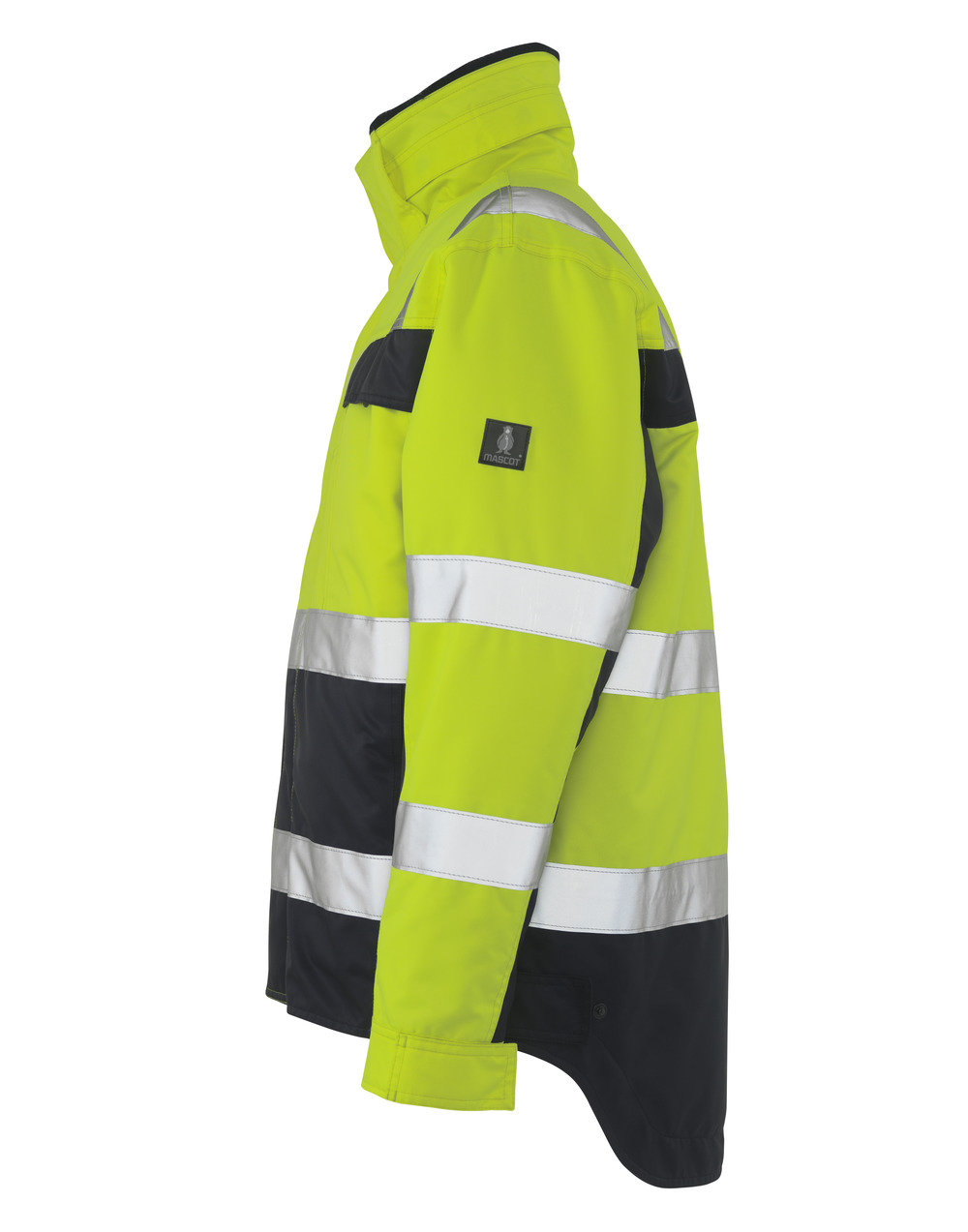 Winterjacke SAFE COMPETE Hi-vis Gelb/Marine 2XL