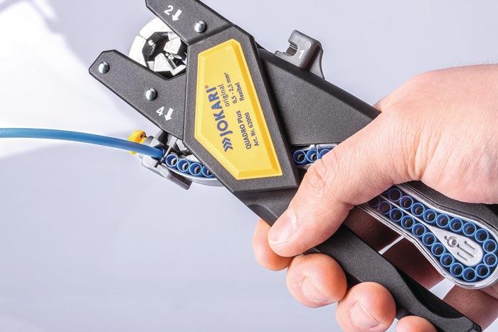 Automatikabisolierzange QUADRO Plus Länge 259 mm 0,5 - 2,5 mm² JOKARI