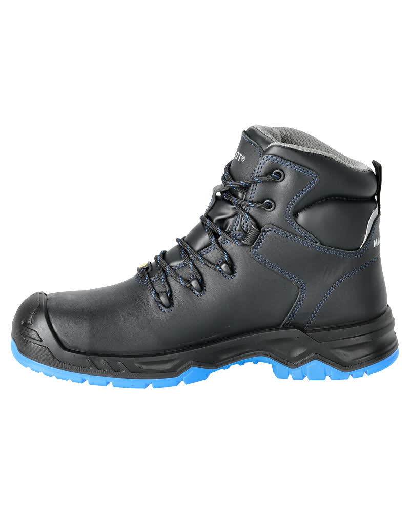 Sicherheitsstiefel FOOTWEAR FLEX Schwarz/Kornblau 1047