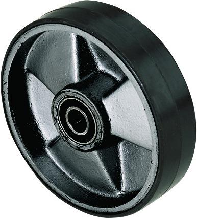 Lenkrad Polyurethan Naben-L. 43 mm Rad-B. 50 mm Rad-Ø 200 mm Kunststoff-Felge PFAFF