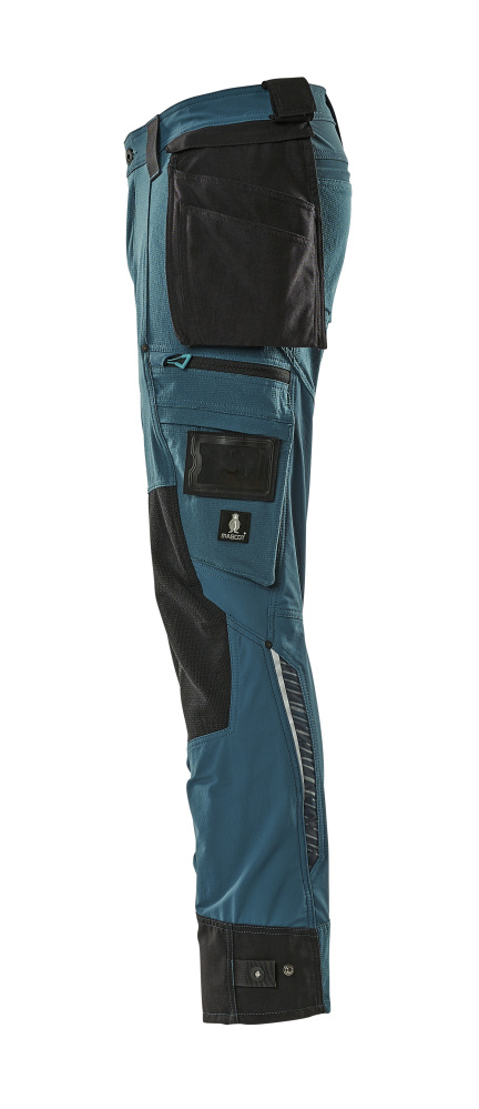 Hose mit Hängetaschen ADVANCED Dunkelpetroleum 76C47
