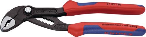 Wasserpumpenzange Cobra® L.180mm Spann-W.36mm pol.Mehrkomp.-Hülle KNIPEX