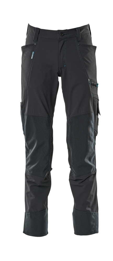 Hose mit Knietaschen ADVANCED Schwarzblau 76C42