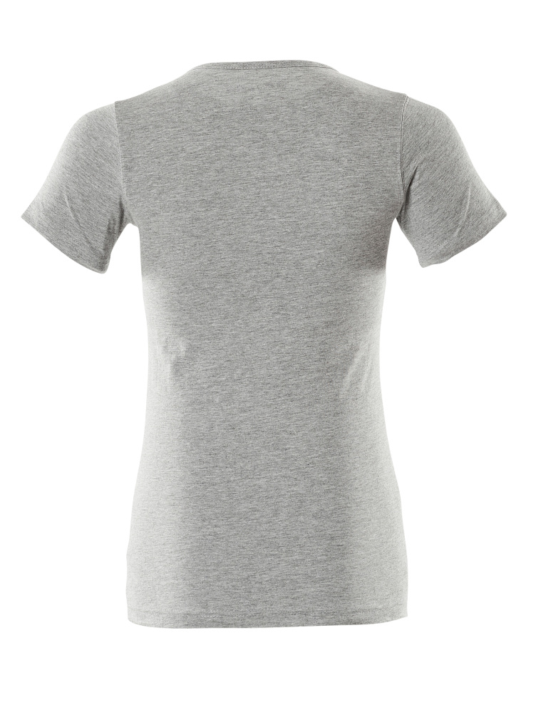 Damen-Passform T-Shirt CROSSOVER Grau-meliert 2XLONE
