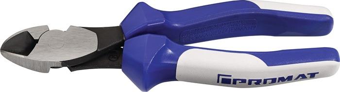 Kraftseitenschneider poliert MehrkomponentenHüllen 180 mm max. 3,8 mm max. 2,7 mm max. 2,3 mm