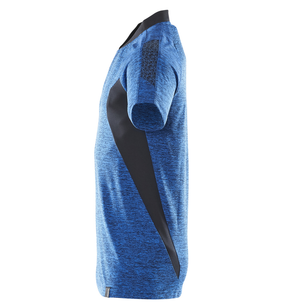 Polo-Shirt ACCELERATE Azurblau/Schwarzblau 5XLONE