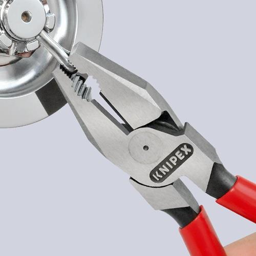 Kraftkombizange L.225mm verchr.Comfort-Griff KNIPEX