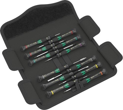 Schraubendrehersatz Kraftform Micro 12 Electronics 1 12-tlg.Schlitz