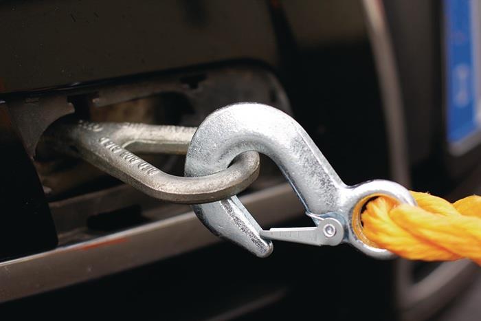 Auto Abschleppseil 2500 kg Monofilement Haken/Haken