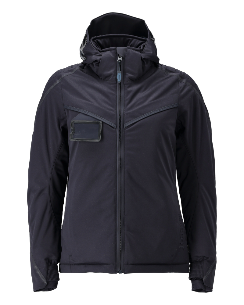 Damen-Passform Winterjacke CUSTOMIZED Schwarzblau L