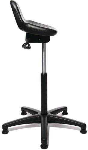 Stehhilfe Integralschaum Sitz-H.550-810mm STA schwarz TOPSTAR