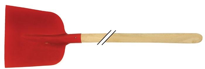 Holsteiner Schaufel Größe 2 270 x 250 mm 3/4 gehoben Eschenstiel KRUMPHOLZ