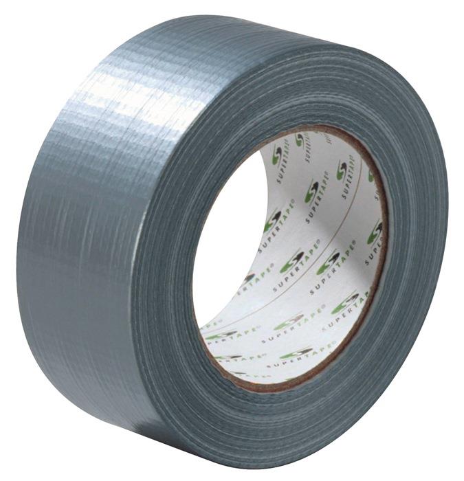 Gewebeband Ducttape ST390 silber-grau Länge 50 m Breite 48 mm Rolle