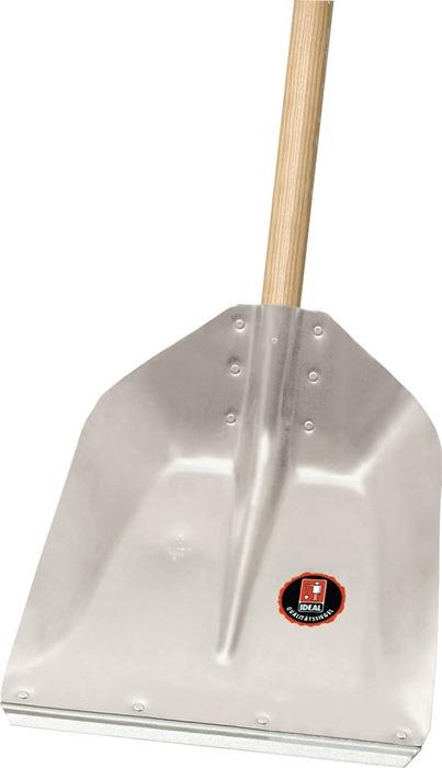 Hallenser Randschaufel FAVORIT Größe 9 380 x 380 mm Aluminiumblech IDEAL