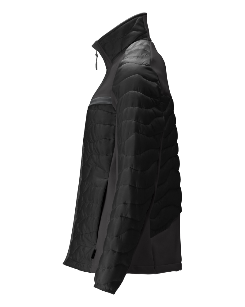 Damen-Passform Thermojacke CUSTOMIZED Schwarz L