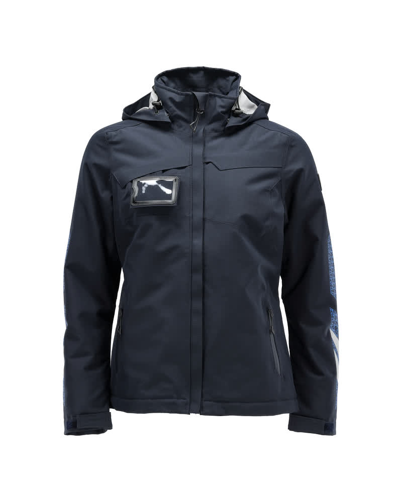 Damen-Passform Winterjacke ACCELERATE Schwarzblau 2XL