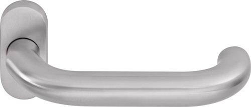 Profiltürdrückerlochteil OGRO 8100V 8MM/6621 ER VA ER ov.schräg OGRO