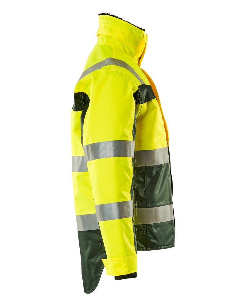 Winterjacke SAFE COMPETE Hi-vis Gelb/Grün 2XL