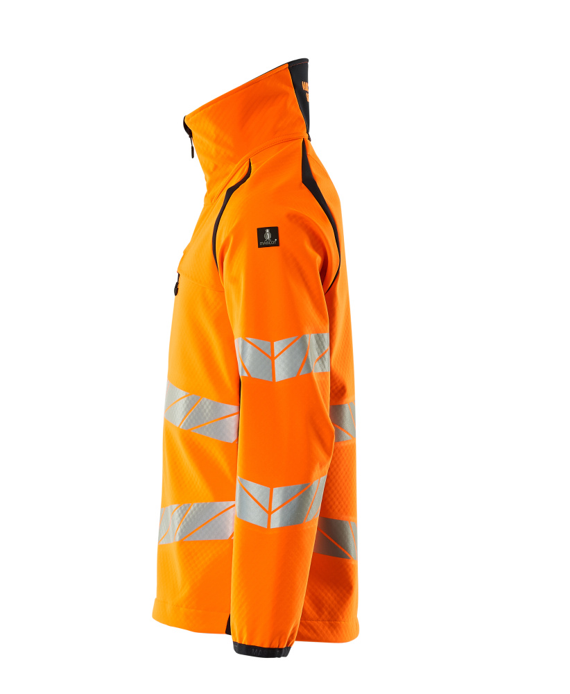 Softshelljacke ACCELERATE SAFE Hi-vis Orange/Schwarzblau S