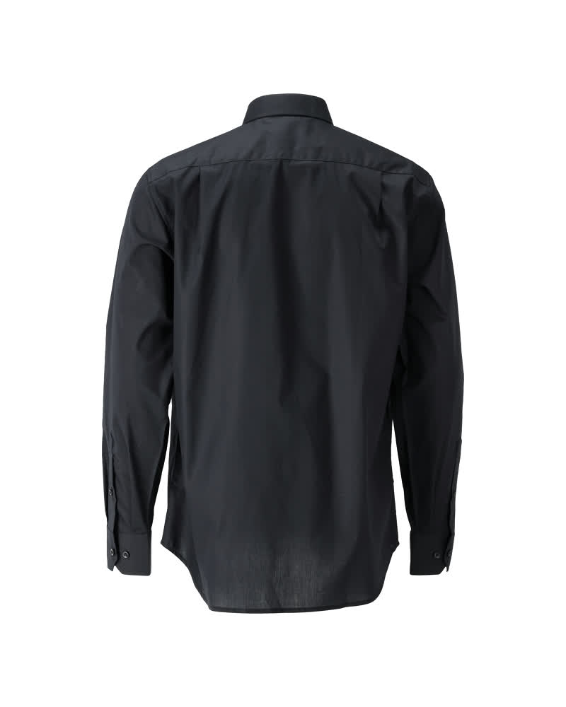Hemd FRONTLINE Vollschwarz 39-40