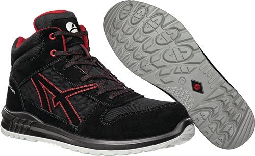 Sicherheitsstiefel CLIFTON MID Gr.44 schwarz/rot S3 SRC EN ISO 20345:2011