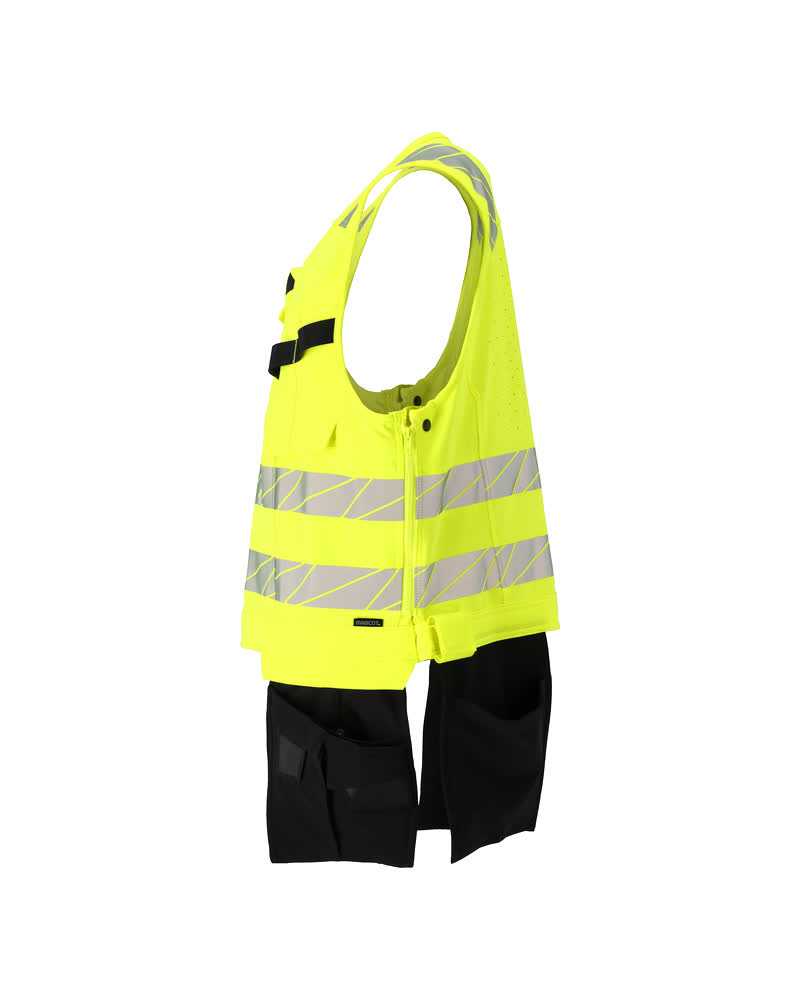 Werkzeugweste ACCELERATE SAFE Hi-vis Gelb/Schwarz L