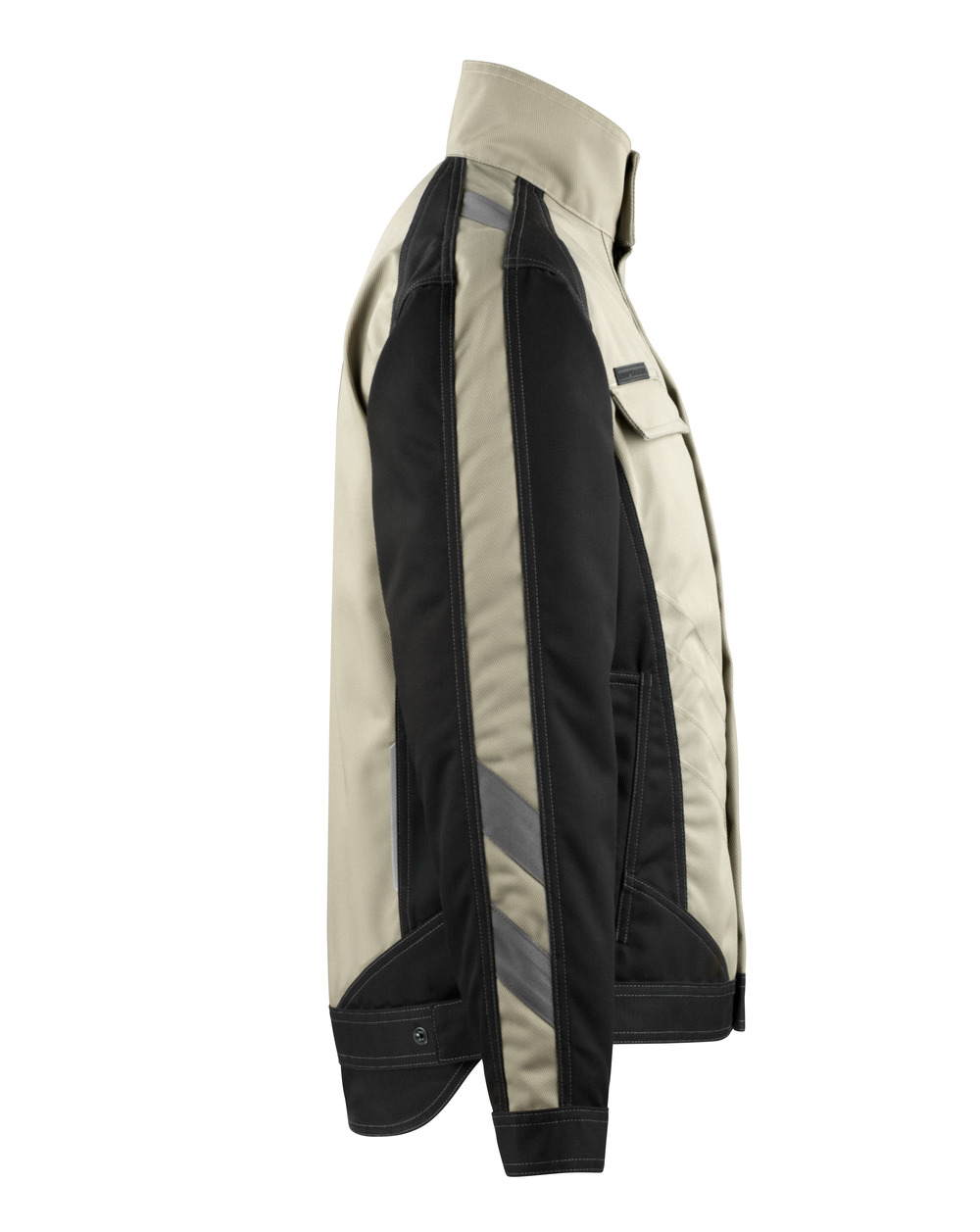 Jacke UNIQUE Hellkhaki/Schwarz L