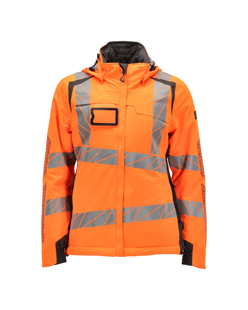 Damen-Passform Winterjacke ACCELERATE SAFE Hi-vis Orange/Dunkelanthrazit 3XL
