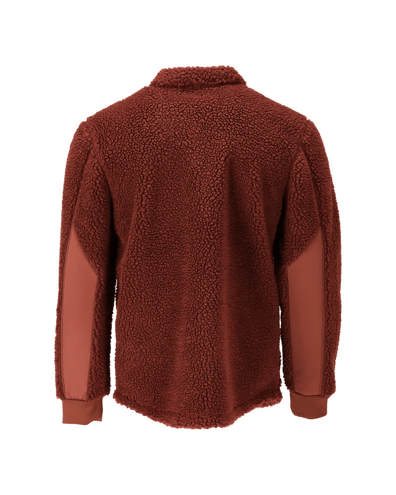 Faserpelz Hemd CUSTOMIZED Herbstrot XL